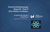 Workshop 20: ReactJS Part II Flux Pattern & Redux