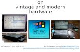 Windows 3.1 (WFW) on vintage and modern hardware