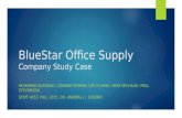 BlueStar Office Supply Company Study Case