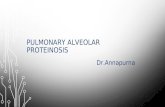 Pulmonary alveolar proteinosis