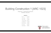 Building Construction Project 01 Final Report