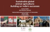 Sustainable global animal agriculture: Building on India’s successes
