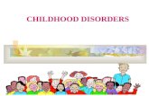 Childhood psychiatry disorders