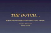 The Dutch - Presentation to Tsawwassen Rotary