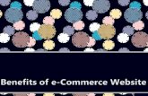 Benefits of e-Commerce Website