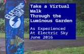 Take a Virtual Walk through the Luminous Garden