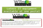 Willmoon latest it equipment available at one portal +234 1 295 2051 - wmtpcs