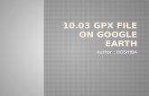 1003 gpx file on google earth