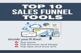 Top 10 Sales Funnel Tools