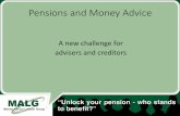 #MALG15 Workshop A  Pensions & Money Advice - Slideset