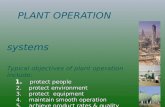 Plant operation systems