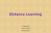 DistanceLearning or Educatoin; seminar
