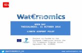 Waternomics Open Day Thermi - Results Linate airport pilot
