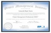 PMP® - Project Management Professional (Valid until 2022)