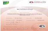 PRINCE2 Practitioner Certificate