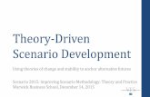 Theory-Driven Scenario Development