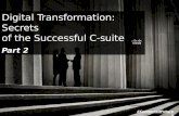 Part 2 - Digital Transformation: Secrets of the Successful C-suite