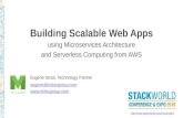 Building Scalable Web Applications using Microservices Architecture and Serverless Computing from AWS