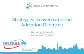 Strategies to overcome the Adoption Dilemma