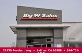 Big W Sales New Facility-Salinas, CA