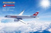 C Series Inaugural Flight   Swiss Zurich to Paris July 15 2016 final