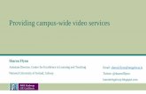 M&L webinar: Meeting the challenges of providing campus-wide video services