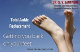 Total Ankle Replacement Surgery in Aurangabad | Joint Replacement Surgery in India