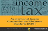 An overview of ICDS (Income Computation and Disclosure Standards) by Blue Consulting (June 2016)