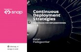 Continuous Deployment Strategies