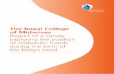 Report of a survey exploring the position of midwives' hands during ...