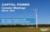 Capital Power March 2016 Investor Presentation