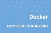 Docker: from zero to nonzero