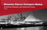 Sitecore Dev User Group Meetup in Milwaukee - Perficient - Rick Bauer