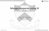 Merge /Append Using R - DSS