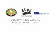 Creative Lion Meeting in Antalya, April 2015