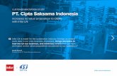 PT. Cipta Saksama Indonesia