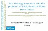 Tax, Good governance and the problem of illicit financial flows from Africa