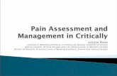 Pain Assessment and Management in Critically ill Adults