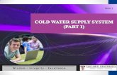 Sem 2 bs1 cold water supply   1