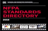 Nfpa standards directory 2016