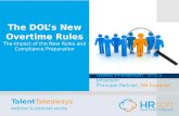 The DOL’s New Overtime Rules: The Impact of the New Rules and Compliance Preparation