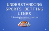 Understanding sports betting lines