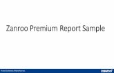 Zanroo Premium Report Sample
