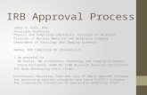 IRB Approval Process 2016