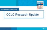 OCLC Research Update ALA Midwinter