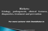 Lecture rickets