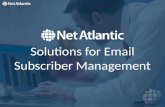 Solutions for Email Marketing Subscriber Management