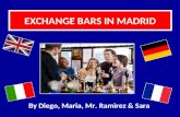 Language exchange bars