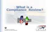 Federal DOT Compliance Review PPT