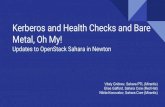 -Kerberos and Health Checks and Bare Metal, Oh My! Updates to OpenStack Sahara in Newton
